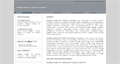 Desktop Screenshot of ksiegagosci.czwarno.pl